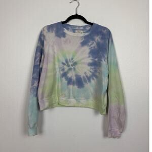 Electric & Rose Anthropologie Modal Blend Tie Dye Crewneck Sweater Small